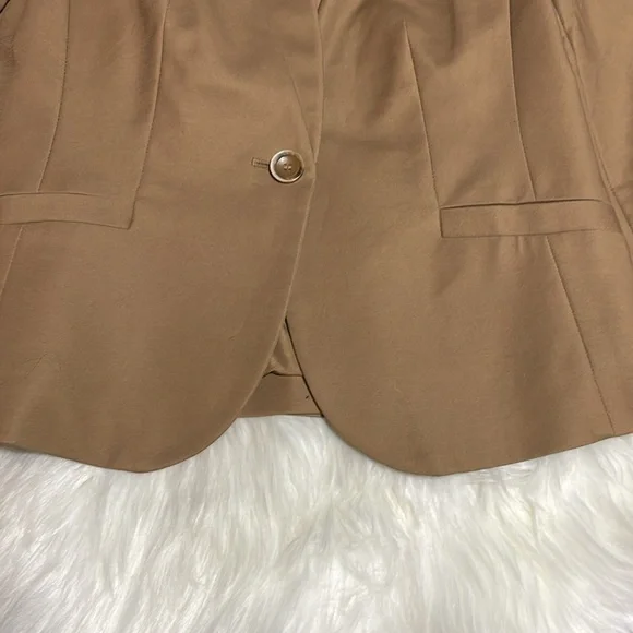 #0125 The Limited Collection Brown Casual Business Jacket/Blazer 2% Spandex-S - Picture 4 of 8